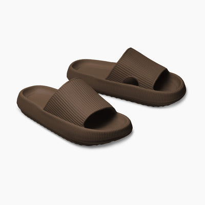 Cloud Slides - Mocha Brown