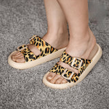 Cloud Slides - Men's Sandals Leopard